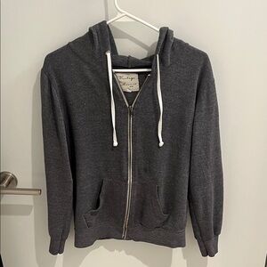 Women’s Gray Zip-Up Hoodie